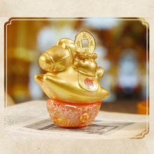 Load image into Gallery viewer, Chinese Style Cartoon Little Horse Dolls Resin Toy Cute Pony Seal Desktop Decoration Ornament New Year Gift Festival Present