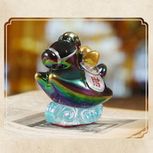 Load image into Gallery viewer, Chinese Style Cartoon Little Horse Dolls Resin Toy Cute Pony Seal Desktop Decoration Ornament New Year Gift Festival Present