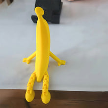 Load image into Gallery viewer, 3D Printed Banana Toy Simulated Decoration Desktop Ornament Irregular Shape Banana Gift For Children