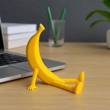 Load image into Gallery viewer, 3D Printed Banana Toy Simulated Decoration Desktop Ornament Irregular Shape Banana Gift For Children