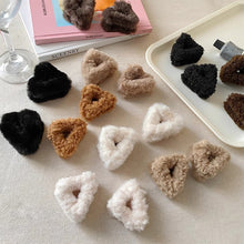 Load image into Gallery viewer, 2Pcs New Year Cute Cat Ear Shaped Hair Clip Red Hairpin Black Grip Clip Girls Headwear Hair Accessories