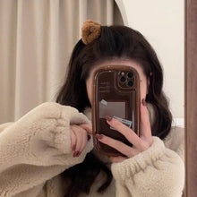 Load image into Gallery viewer, 2Pcs Plush Cat Ears Shape Hair Clips Black Hairpins Girls Headwear Hair Accessories Duck Beak Clip Grip Clip