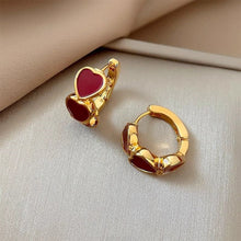 Load image into Gallery viewer, Red Pomegranate Earrings Fashion Light Luxury Earrings Diamond-Encrusted Stud Earrings Ear Accessories Gift For Women