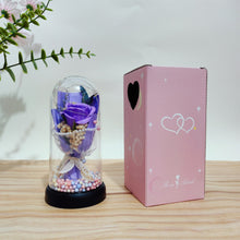 Load image into Gallery viewer, Mother's Day Valentines Gift Soap Flower Preserved Flower Eternal Rose Sunflower Bionic flower String Light Birthday Lover Mother Gift