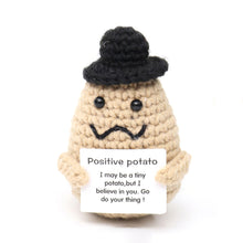 Load image into Gallery viewer, Handmade Positive Energy Potato Doll Cartoon Potato Woolen Knitted Doll Plush Toy Home Decoration Ornamentation Gifts Children