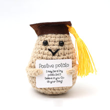 Load image into Gallery viewer, Handmade Positive Energy Potato Doll Cartoon Potato Woolen Knitted Doll Plush Toy Home Decoration Ornamentation Gifts Children