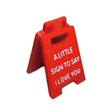 Load image into Gallery viewer, A Little Sign To Say I Love You Decoration Craft Desk Decoration Room Ornament Valentine's Day Creative Gift