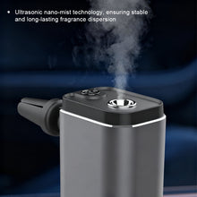 Load image into Gallery viewer, Smart Car Air Vent Diffuser with Mist Spray Essential Oil Fragrance Dispenser & Odor Eliminator Interior Air Freshener Machine