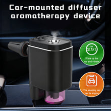 Load image into Gallery viewer, Smart Car Air Vent Diffuser with Mist Spray Essential Oil Fragrance Dispenser & Odor Eliminator Interior Air Freshener Machine