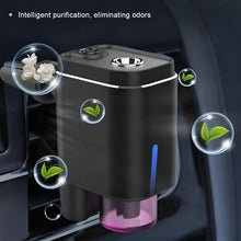 Load image into Gallery viewer, Smart Car Air Vent Diffuser with Mist Spray Essential Oil Fragrance Dispenser & Odor Eliminator Interior Air Freshener Machine