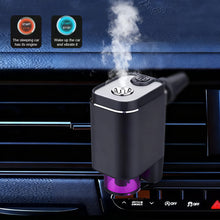Load image into Gallery viewer, Smart Car Air Vent Diffuser with Mist Spray Essential Oil Fragrance Dispenser & Odor Eliminator Interior Air Freshener Machine