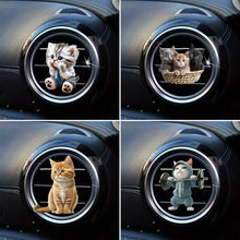 Load image into Gallery viewer, Car Air Freshener Diffuser Cat Car Air Outlet Perfume Clips Air Outlet Aroma Diffuser Ventilation Clip Car Interior Decoration