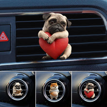 Load image into Gallery viewer, Car Dog Air Freshener Diffuser Outlet Vent Perfume Clips Air Outlet Aroma Diffuser Ventilation Clip Car Interior Decoration