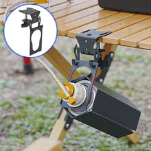 Load image into Gallery viewer, Multi-purpose Outdoor Hang Gas Canister Hook Gas Tank Hook With Hanging Plate Bottle Opener Camping Table Gas Stove Tank Hook