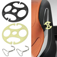 Load image into Gallery viewer, 24pcs Car Seat Cover Plum Plate Metal Hooks Kit Plastic Car Seat Covers Chuck Metal Hooks Locking Clip For Car Seat
