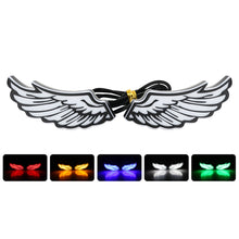 Load image into Gallery viewer, Motorcycle Auto LED DRL Daytime Running Lights Angel's Wings Backup Lamp Automobiles Reversing Parking Turn Signal Lamp