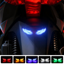 Load image into Gallery viewer, Motorcycle Auto LED DRL Daytime Running Lights Angel's Wings Backup Lamp Automobiles Reversing Parking Turn Signal Lamp
