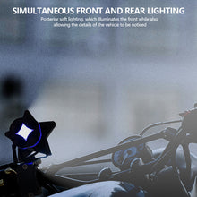 Load image into Gallery viewer, Motorcycle Star Shaped Headlight Spot Light Flashing Light RGB Lamp For Scooter Lighting Motorcycles ATVs UTVs Lighting