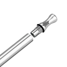 Load image into Gallery viewer, Stainless Steel Whistle Pendant Necklace Meditation Breathing Anxiety Relief Stress Relief Natural Calming Yoga Fashion Jewelry Accessories