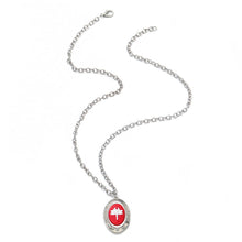 Load image into Gallery viewer, New Fashion Retro Dragonfly Pendant Necklace Ladies Oval Collarbone Necklace Black Red Purple Niche Personalized Witch Jewelry Accessories