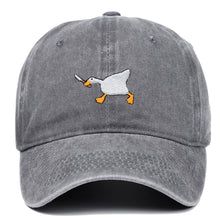 Load image into Gallery viewer, Goose Embroidery Baseball Cap Unisex Adjustable Solid Color Casual Fashion Trucker Couple Tide Caps
