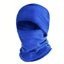 Load image into Gallery viewer, Autumn Winter Warm Fleece Hat Scarf Balaclava Set Coldproof Thermal Neck Warmer Beanies For Men Women Outdoor Ski Mountaineering Cycling