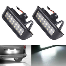 Load image into Gallery viewer, Car LED License Plate Light Replacement Number Plate Lamp Canbus Error-Free Bulbs for Peugeot Citroen Toyota Fiat Opel
