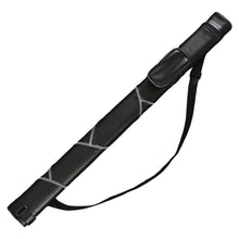 Load image into Gallery viewer, 1/2 Split Billiard Cue Storage Bag Anti-Deformation Oval-Shaped Spliced Color Cue Tube Single-Shoulder Backpack Billiard Supplies