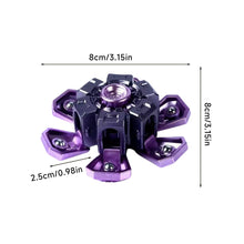 Load image into Gallery viewer, DIY Creative Fidget Spinner EDC Hand Spinner Steel Beads Rotational Deformation Telescoping Fingertip Gyroscope Stress Relief Toy For Kids Adults Office Gifts