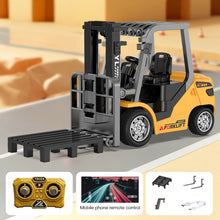 Load image into Gallery viewer, Remote Control Mini Forklift Engineering Toy Realistic Lifting Function Speed Adjustment Construction Simulation Boys and Girls Creative Toys
