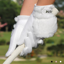 Load image into Gallery viewer, 1Pair Winter Women's Golf Gloves Rabbit Fur-Like Thermal Insulated Gloves Golf Training Supplies