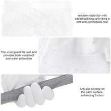 Load image into Gallery viewer, 1Pair Winter Women's Golf Gloves Rabbit Fur-Like Thermal Insulated Gloves Golf Training Supplies
