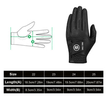 Load image into Gallery viewer, 1PC Men's Golf Glove Hook-and-Loop Fixed Nano Microfiber Breathable Anti-Slip Glove for Left Hand Golf Equipment