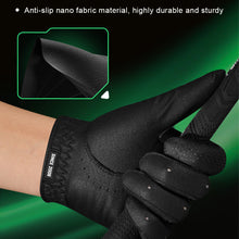 Load image into Gallery viewer, 1PC Men's Golf Glove Hook-and-Loop Fixed Nano Microfiber Breathable Anti-Slip Glove for Left Hand Golf Equipment