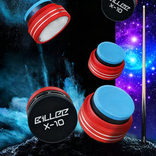 Load image into Gallery viewer, Professional Round Billiard Chalk with Storage Aluminum Case Cue Tip Scuffer Billiards Accessories