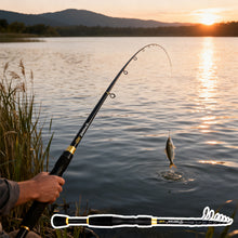 Load image into Gallery viewer, 1.6/1.8/2.1/2.4M Telescopic Carbon Fiber Fishing Rod Lightweight Portable Spinning Rod with Strong Backbone for Mandarin Fish Snakehead
