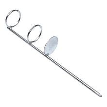 Load image into Gallery viewer, 1PC Double Ring Fishing Rod Holder Ground Spike Thickened Long-Distance Casting Rock Rod Stand Fishing Accessory