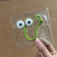 Load image into Gallery viewer, 1-Piece Hand-Knitted Crochet Leaf Bud Versatile Crochet Accessories and DIY Craft Cotton Yarn Ideal Corner Bookmarks