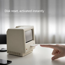 Load image into Gallery viewer, Retro Clock Creativity Maclock Alarm Clock Student Specific Wake Up Artifact Desktop Decor Electronic Display Alarm Clock