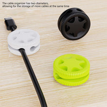 Load image into Gallery viewer, Magnetic Cable Organizer Adjustable Cable Clips Holder Adhesive Wire Keeper Cord Management for Car Home Office Under Desk