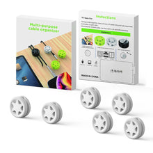 Load image into Gallery viewer, Magnetic Cable Organizer Adjustable Cable Clips Holder Adhesive Wire Keeper Cord Management for Car Home Office Under Desk