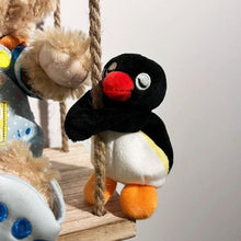 Load image into Gallery viewer, Cute Sling Rope Penguin Pendant Keychain Plush Doll Creative Funny Backpack Pendant Interior Decoration Small Gift