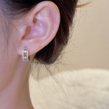 Load image into Gallery viewer, Fashion Light Luxury Diamond Earrings Hollow Earrings Ear Stud Exquisite Earrings Female Accessories Gift For Women
