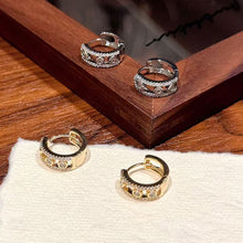 Load image into Gallery viewer, Fashion Light Luxury Diamond Earrings Hollow Earrings Ear Stud Exquisite Earrings Female Accessories Gift For Women