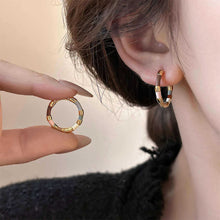 Load image into Gallery viewer, Retro Light Luxury Trend Colorful Geometric Earrings Female Earrings Fashion Holiday Party Accessories Jewelry Gift Women