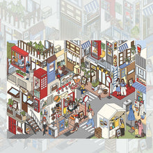 Load image into Gallery viewer, 3D Landscape Stickers Streetscape Scene Stickers DIY Scrapbook Sticker Decoration Toy Gift