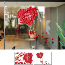 Load image into Gallery viewer, 3D Heart Shaped Wall Stickers Home Shop Restaurant Window Stickers Valentine's Day Decorations Festive Party Atmosphere Decoration