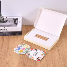 Load image into Gallery viewer, 2026 New Year Fashion Flower Calendar Wooden Platform Calendar Notepad Memo Creative Calendar Festival Gift