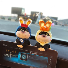 Load image into Gallery viewer, Car Center Console Dashboard Navigator Screen Decoration Cute Dog Ornaments Auto Interior Accessories For Computer Display