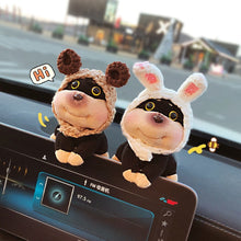 Load image into Gallery viewer, Car Center Console Dashboard Navigator Screen Decoration Cute Dog Ornaments Auto Interior Accessories For Computer Display